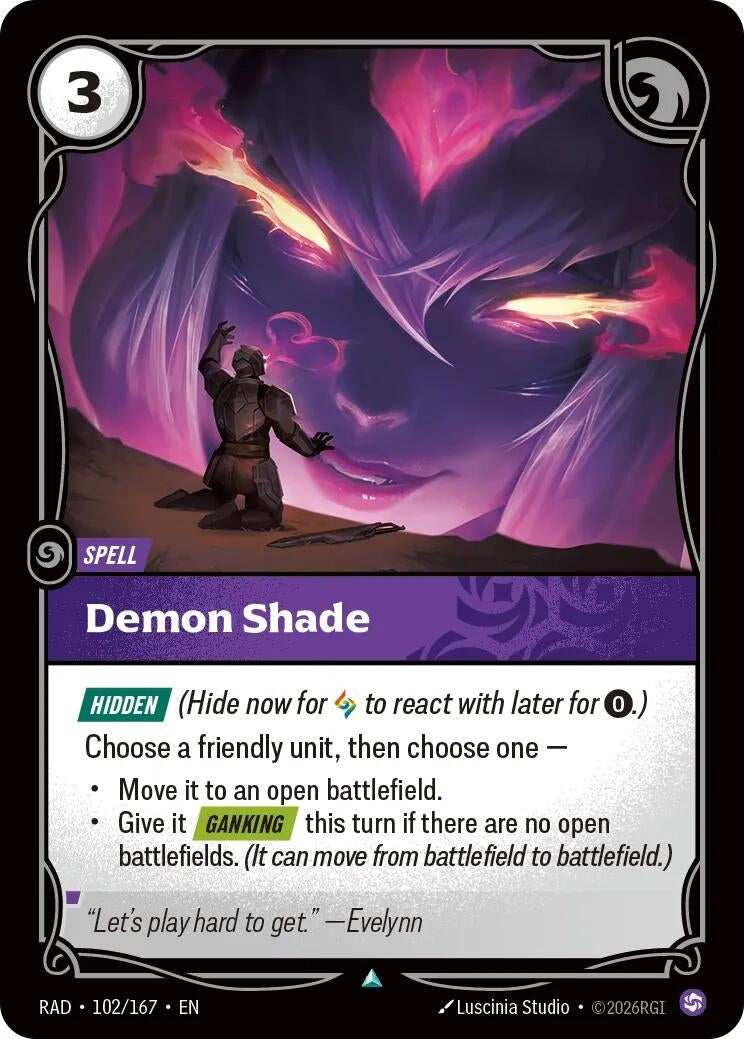 Demon Shade (102/167) (Radiance)