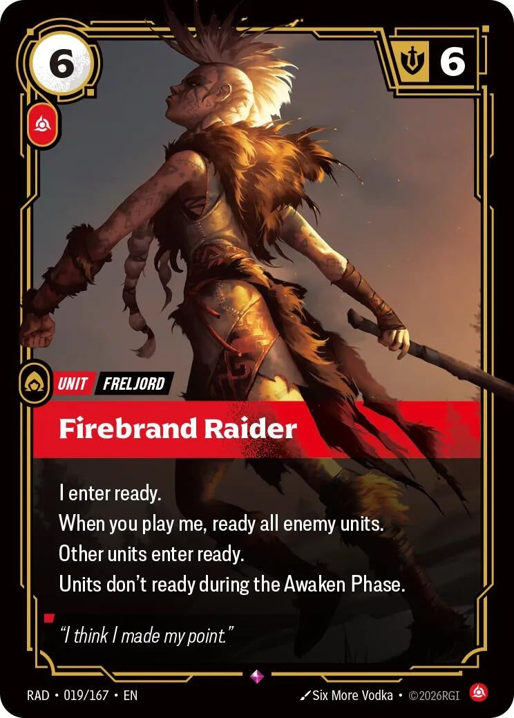 Firebrand Raider (019/167) (Radiance)
