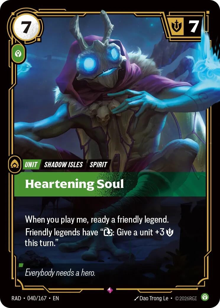 Heartening Soul (040/167) (Radiance)