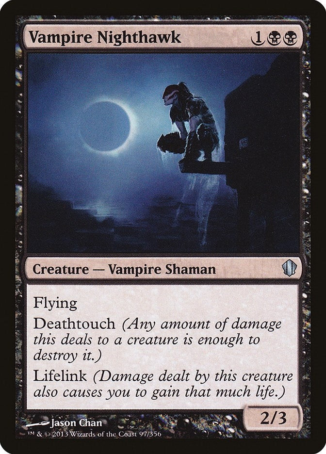 Image for Vampire Nighthawk (97) (Commander 2013) (C13) - Magic: The Gathering