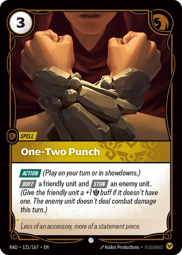 One-Two Punch (121/167) (Radiance)