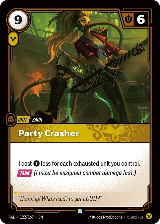 Party Crasher (122/167) (Radiance)