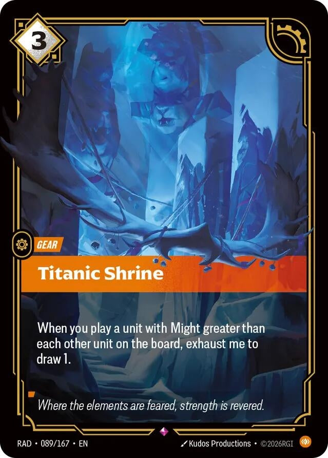 Titanic Shrine (089/167) (Radiance)