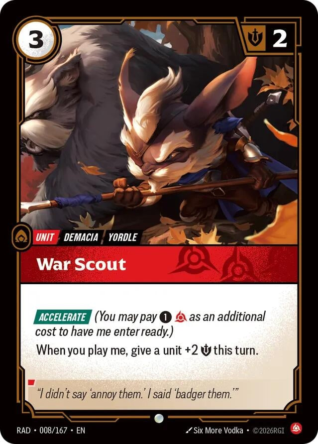 War Scout (008/167) (Radiance)