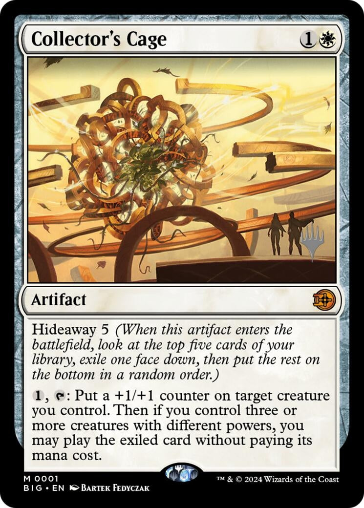 Image for Collector's Cage (1) (Promo Pack: Reality Fracture) (PPFRA) - Magic: The Gathering