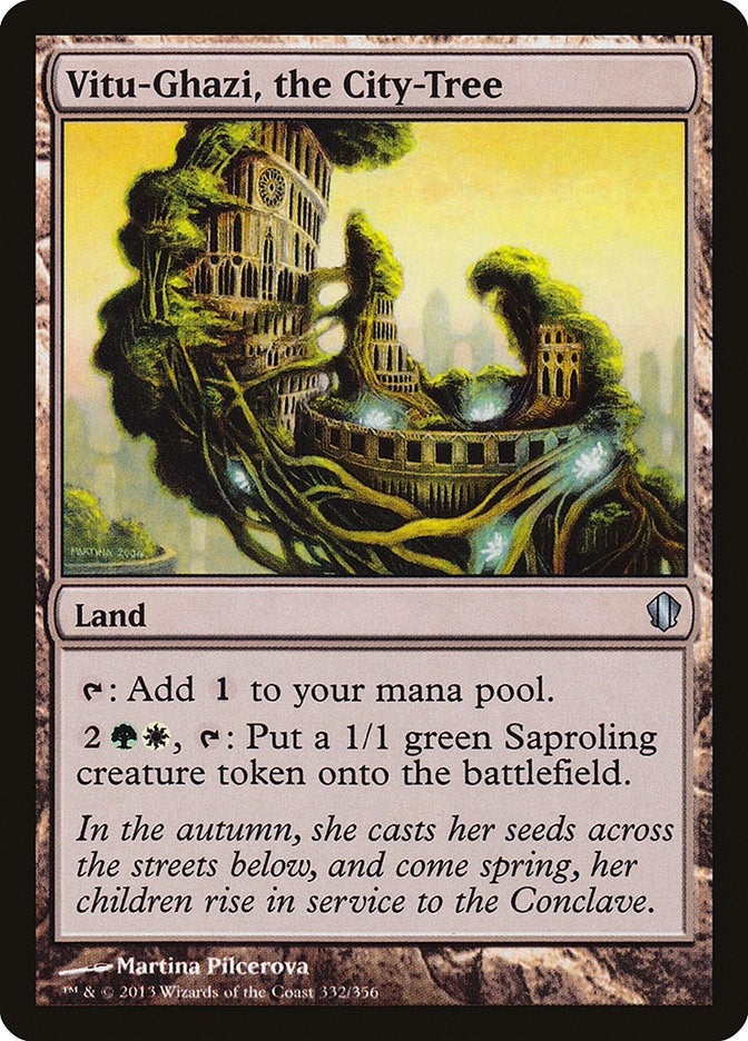 Image for Vitu-Ghazi, the City-Tree (332) (Commander 2013) (C13) - Magic: The Gathering