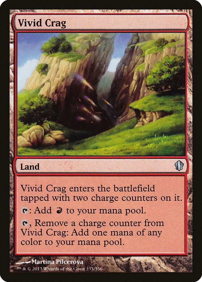 Image for Vivid Crag (333) (Commander 2013) (C13) - Magic: The Gathering