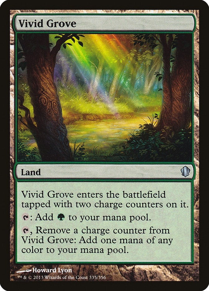 Image for Vivid Grove (335) (Commander 2013) (C13) - Magic: The Gathering