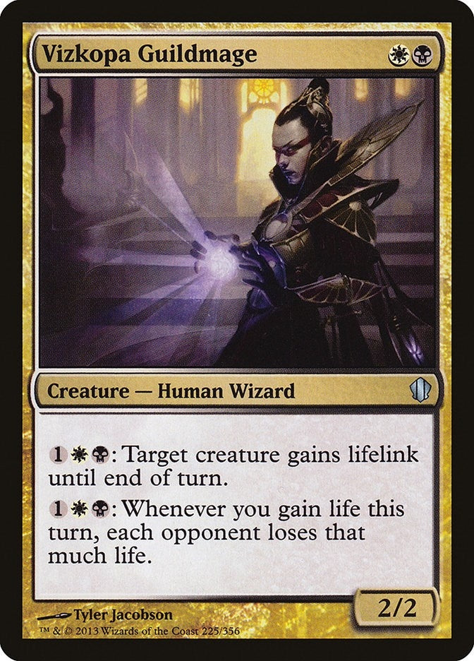 Image for Vizkopa Guildmage (225) (Commander 2013) (C13) - Magic: The Gathering