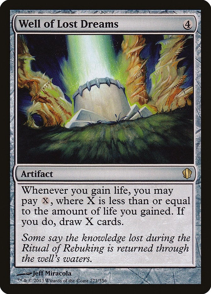 Image for Well of Lost Dreams (271) (Commander 2013) (C13) - Magic: The Gathering