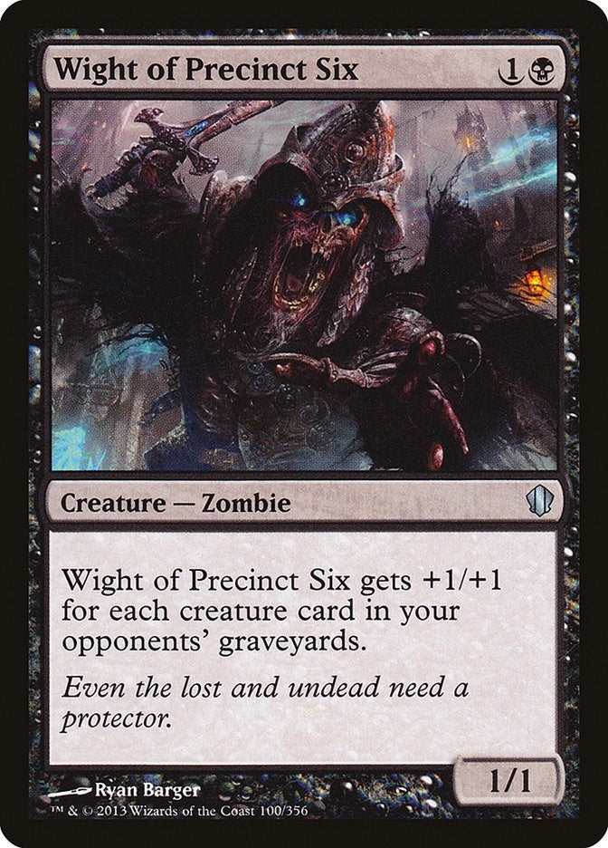 Image for Wight of Precinct Six (100) (Commander 2013) (C13) - Magic: The Gathering