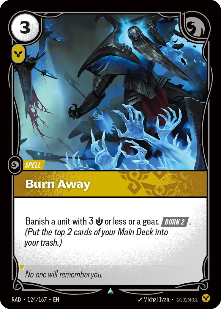 Burn Away (124/167) (Radiance)