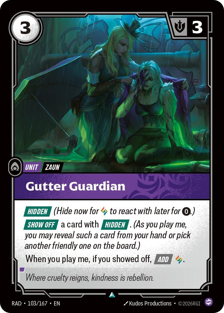 Gutter Guardian (103/167) (Radiance)