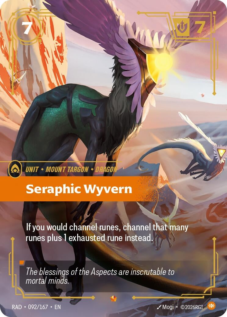 Seraphic Wyvern (092/167) (Radiance)