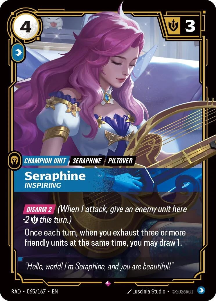 Seraphine, Inspiring (065/167) (Radiance)