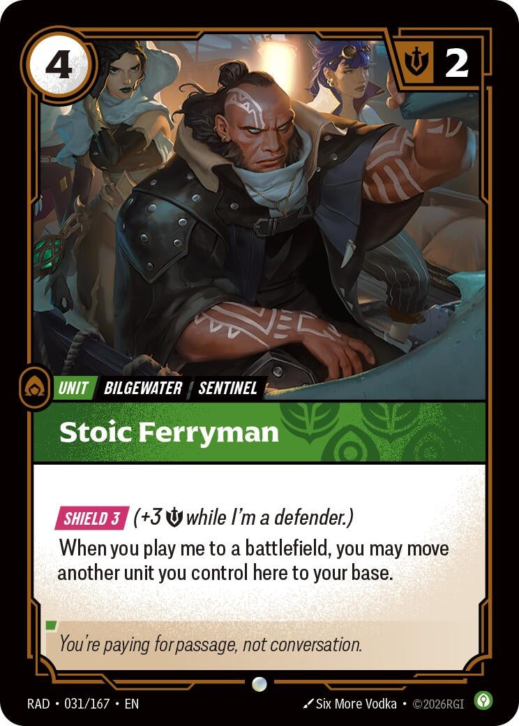 Stoic Ferryman (031/167) (Radiance)