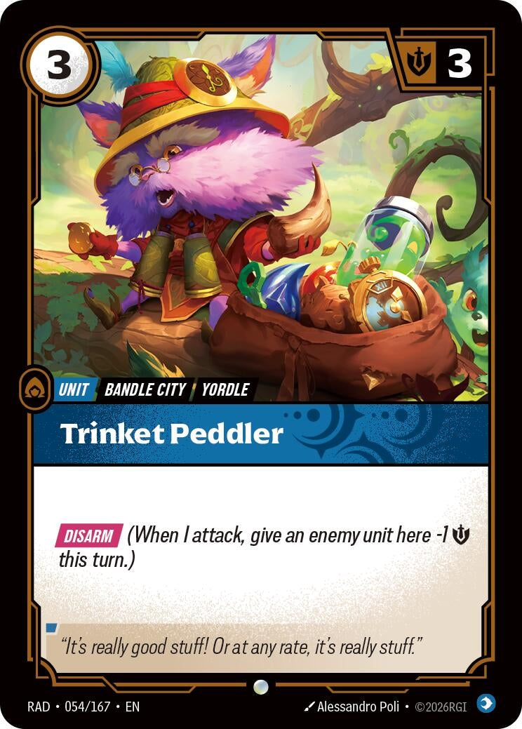 Trinket Peddler (054/167) (Radiance)