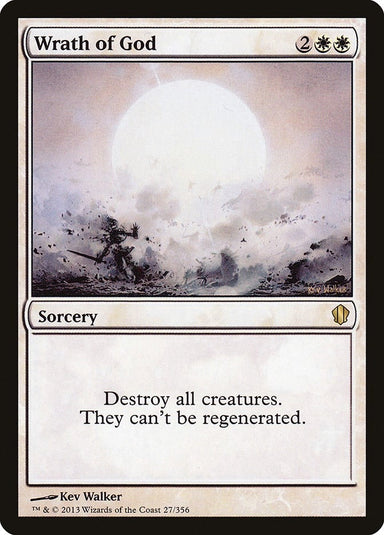Image for Wrath of God (27) (Commander 2013) (C13) - Magic: The Gathering