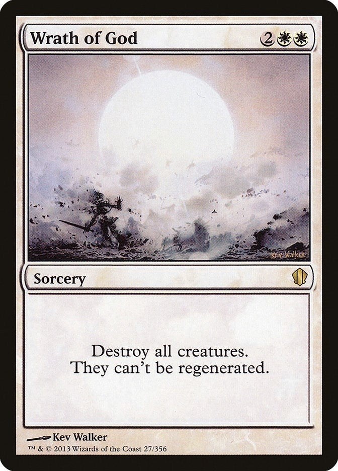 Image for Wrath of God (27) (Commander 2013) (C13) - Magic: The Gathering