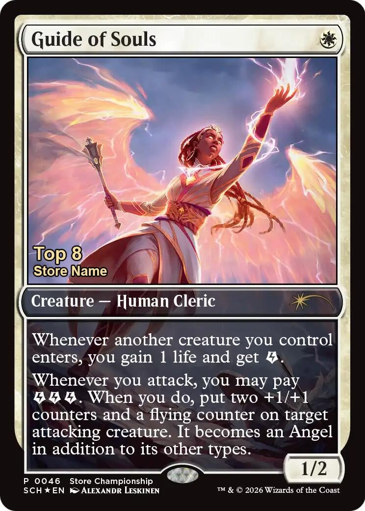 Image for Guide of Souls (Top 8) (46) (Game Day & Store Championship Promos) (GAME) - Magic: The Gathering