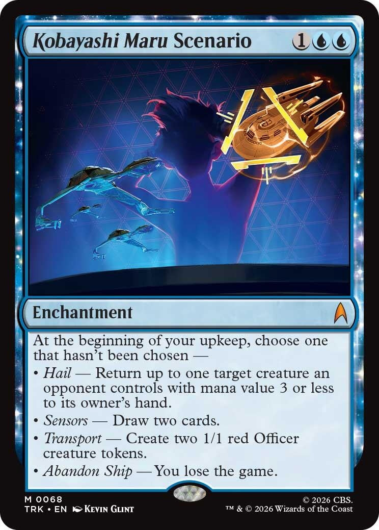 Image for Kobayashi Maru Scenario (68) (Star Trek) (TRK) - Magic: The Gathering
