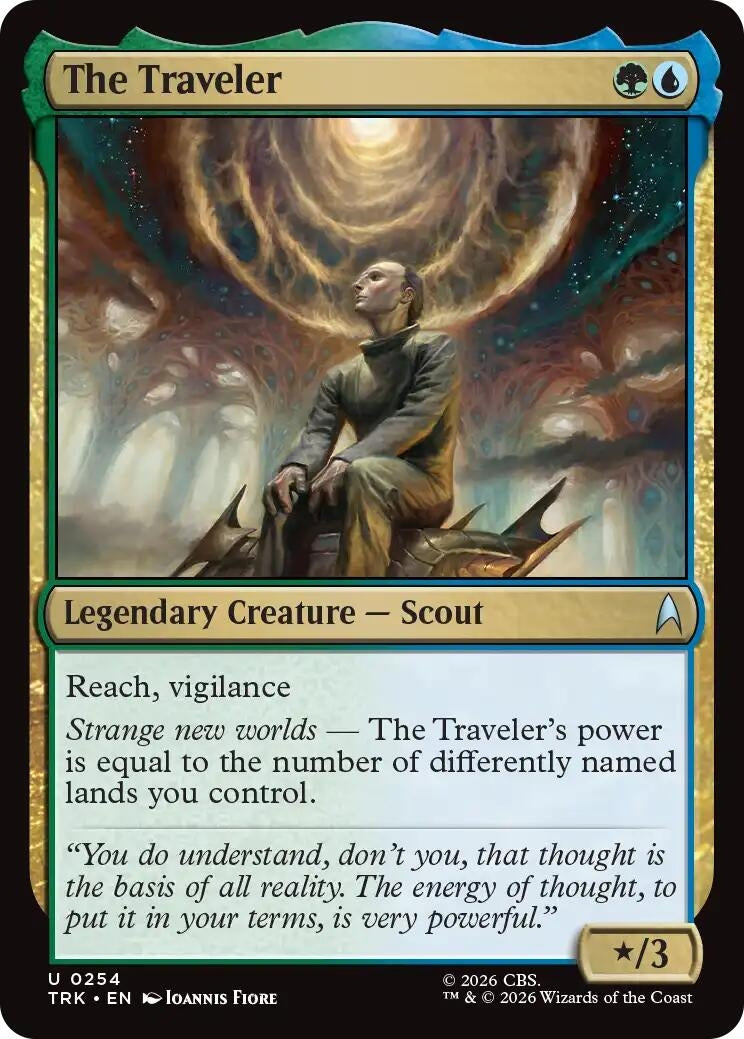 Image for The Traveler (254) (Star Trek) (TRK) - Magic: The Gathering