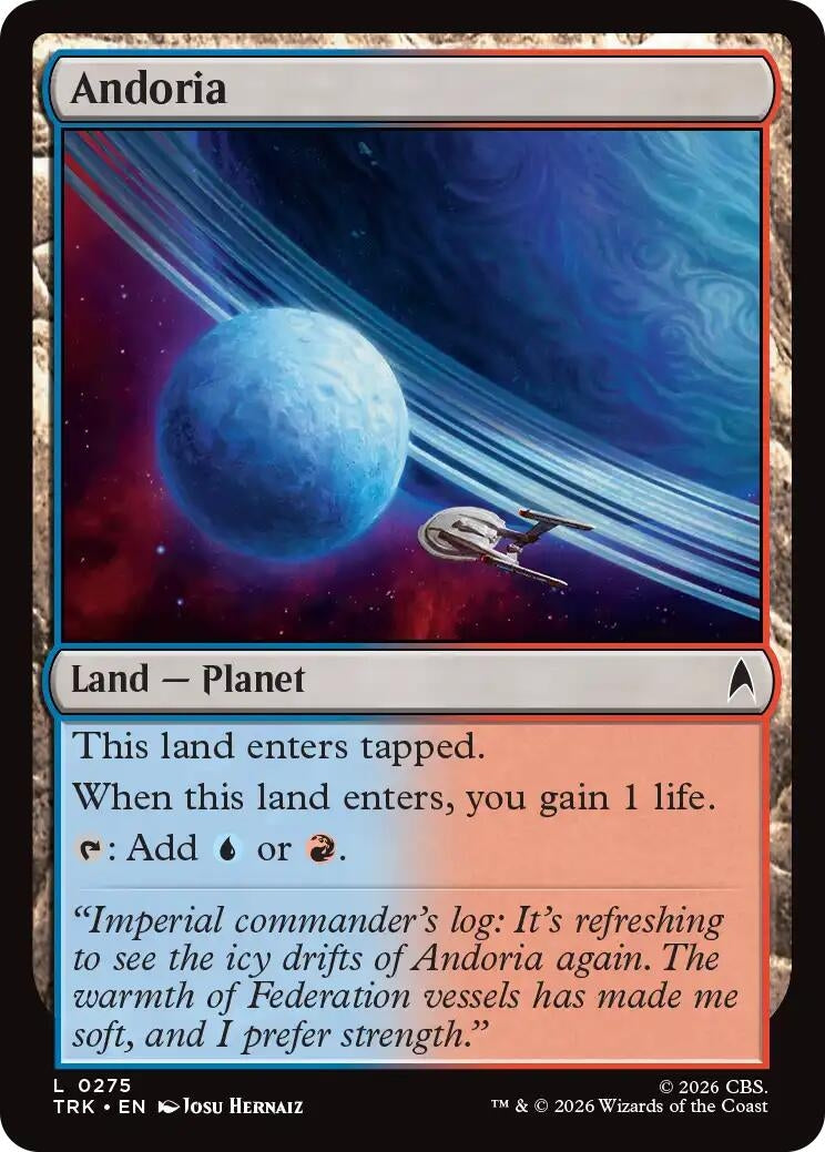 Image for Andoria (275) (Star Trek) (TRK) - Magic: The Gathering