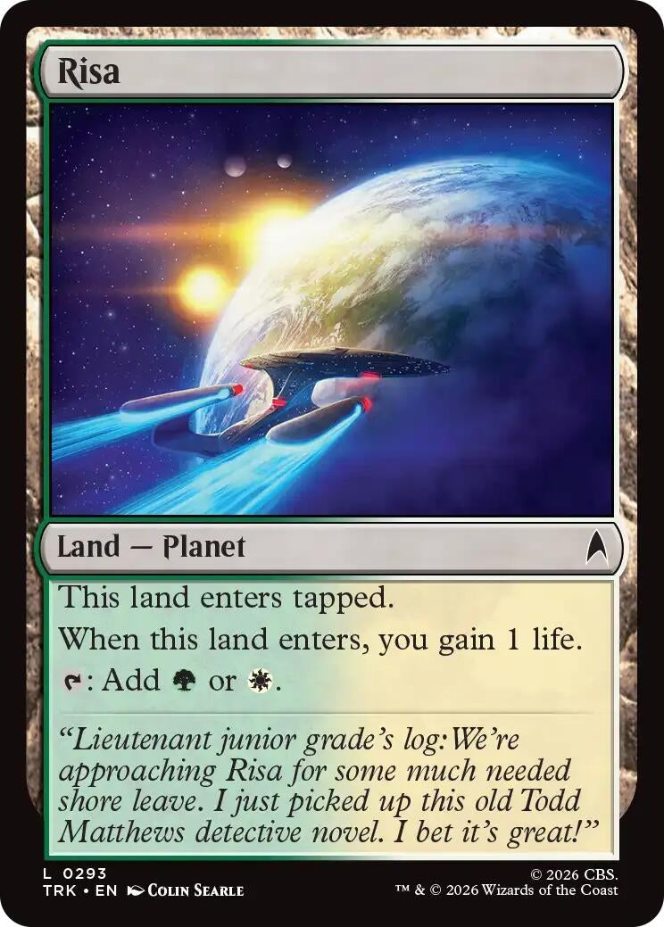 Image for Risa (293) (Star Trek) (TRK) - Magic: The Gathering