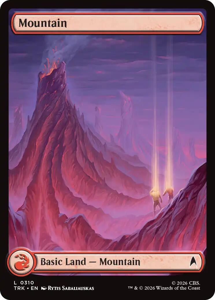 Image for Mountain (0310) (310) (Star Trek) (TRK) - Magic: The Gathering