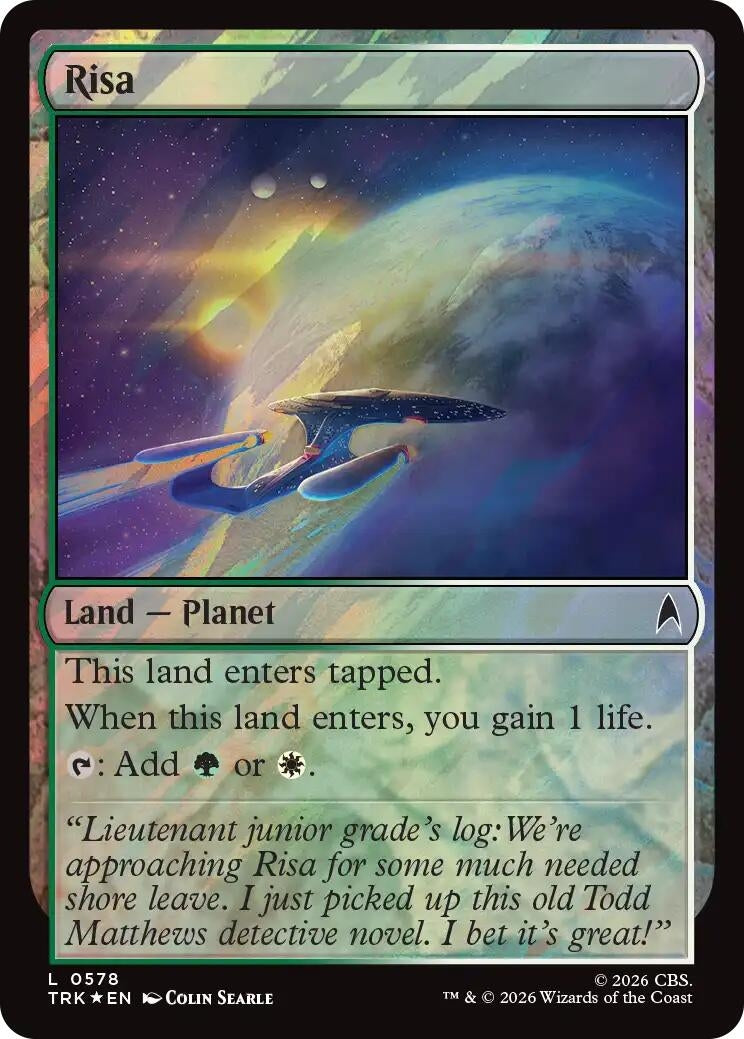 Image for Risa (Surge Foil) (578) (Star Trek) (TRK) - Magic: The Gathering