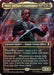 Image for Worf, Defiant Commander (Borderless) (Surge Foil) (8) (Commander: Star Trek) (TRC) - Magic: The Gathering