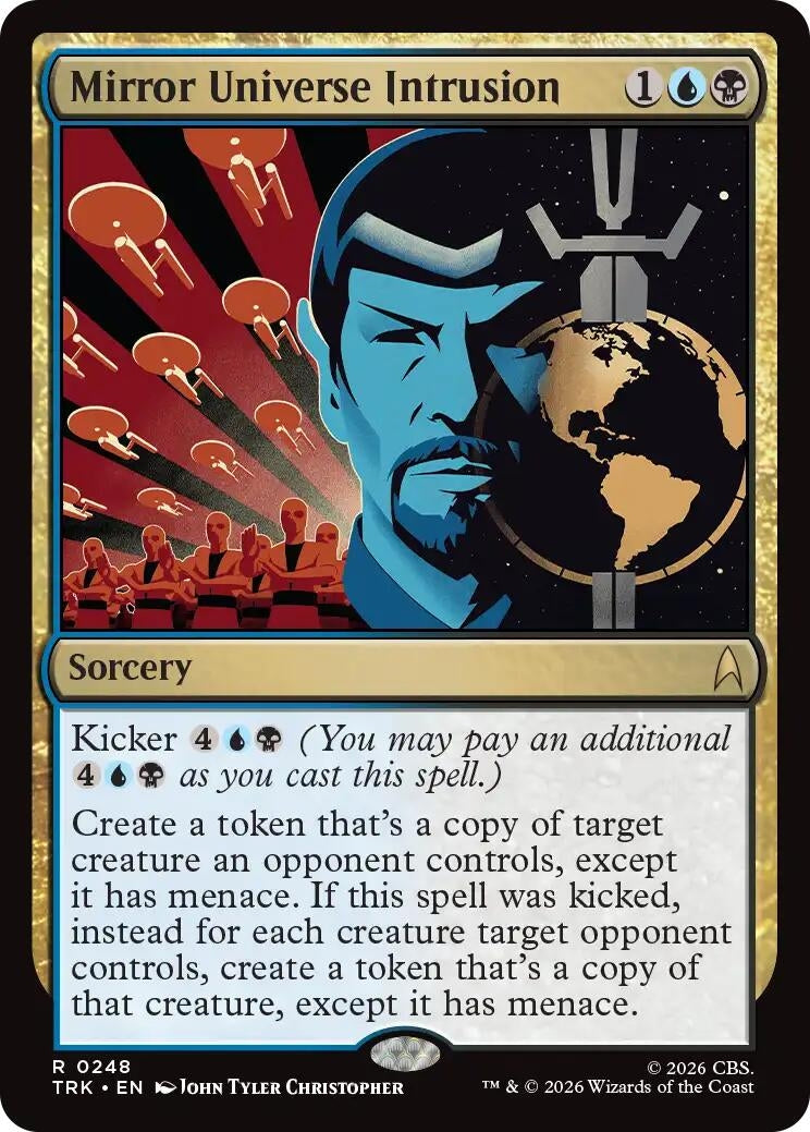 Image for Mirror Universe Intrusion (248) (Star Trek) (TRK) - Magic: The Gathering