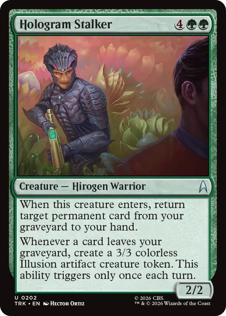 Image for Hologram Stalker (202) (Star Trek) (TRK) - Magic: The Gathering