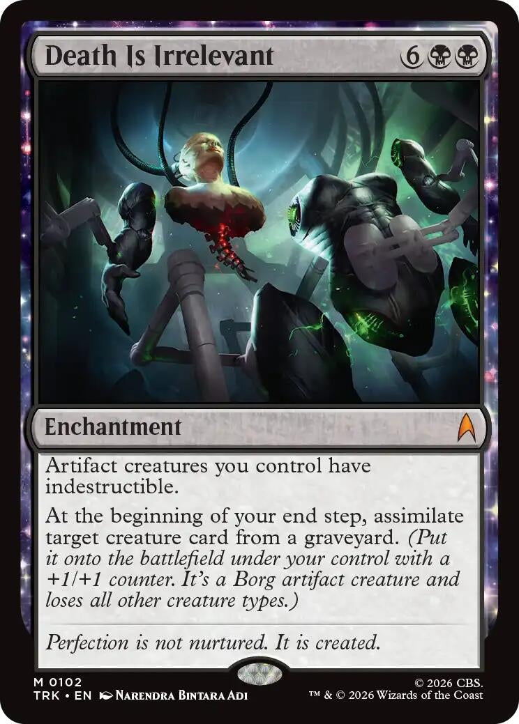 Image for Death Is Irrelevant (102) (Star Trek) (TRK) - Magic: The Gathering