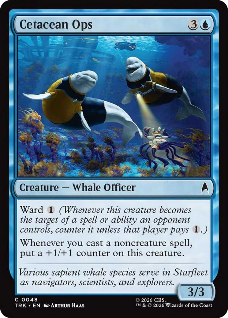 Image for Cetacean Ops (48) (Star Trek) (TRK) - Magic: The Gathering