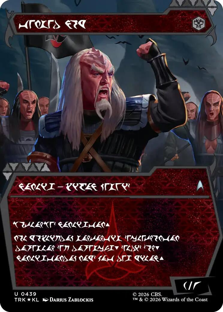Image for Storied Veteran (Showcase) (Klingon) (439) (Star Trek) (TRK) - Magic: The Gathering