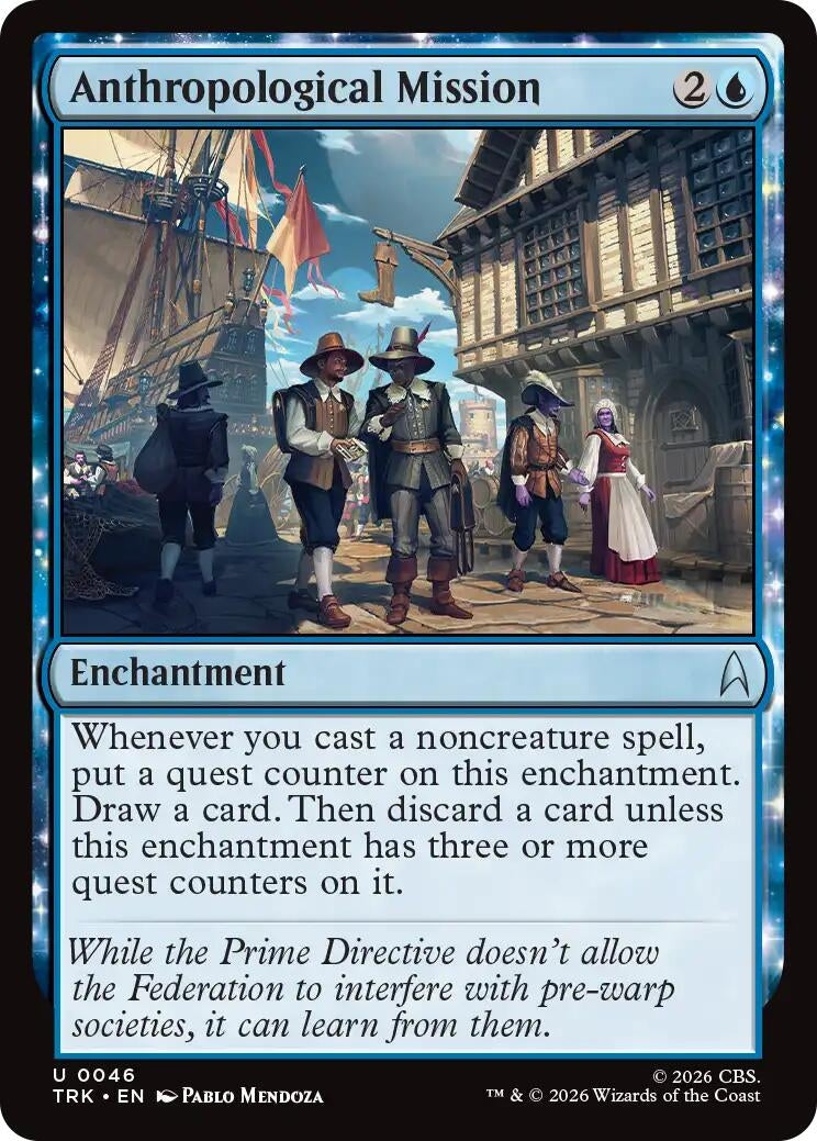 Image for Anthropological Mission (46) (Star Trek) (TRK) - Magic: The Gathering