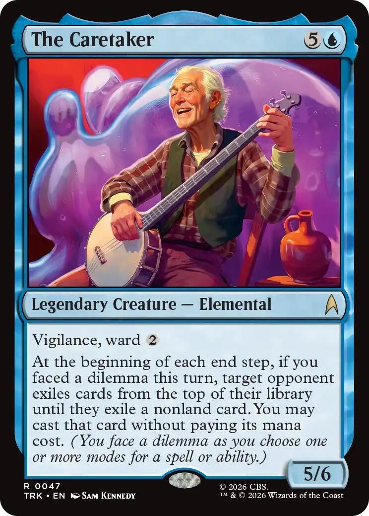 Image for The Caretaker (47) (Star Trek) (TRK) - Magic: The Gathering
