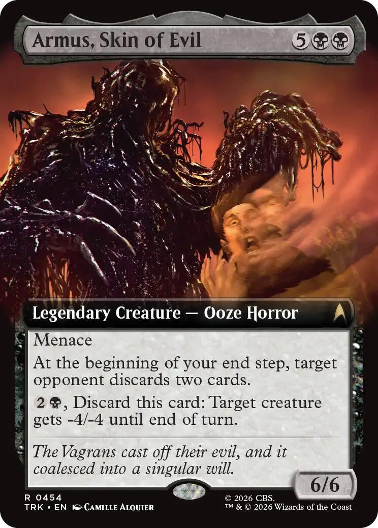 Image for Armus, Skin of Evil (Extended Art) (454) (Star Trek) (TRK) - Magic: The Gathering