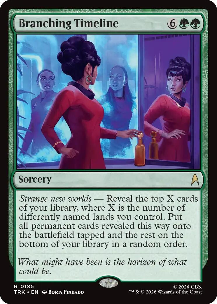Image for Branching Timeline (185) (Star Trek) (TRK) - Magic: The Gathering
