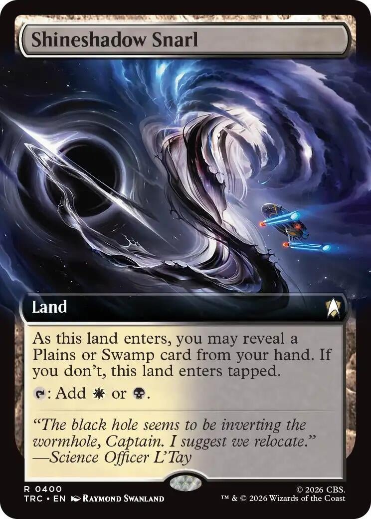 Image for Shineshadow Snarl (Extended Art) (400) (Commander: Star Trek) (TRC) - Magic: The Gathering