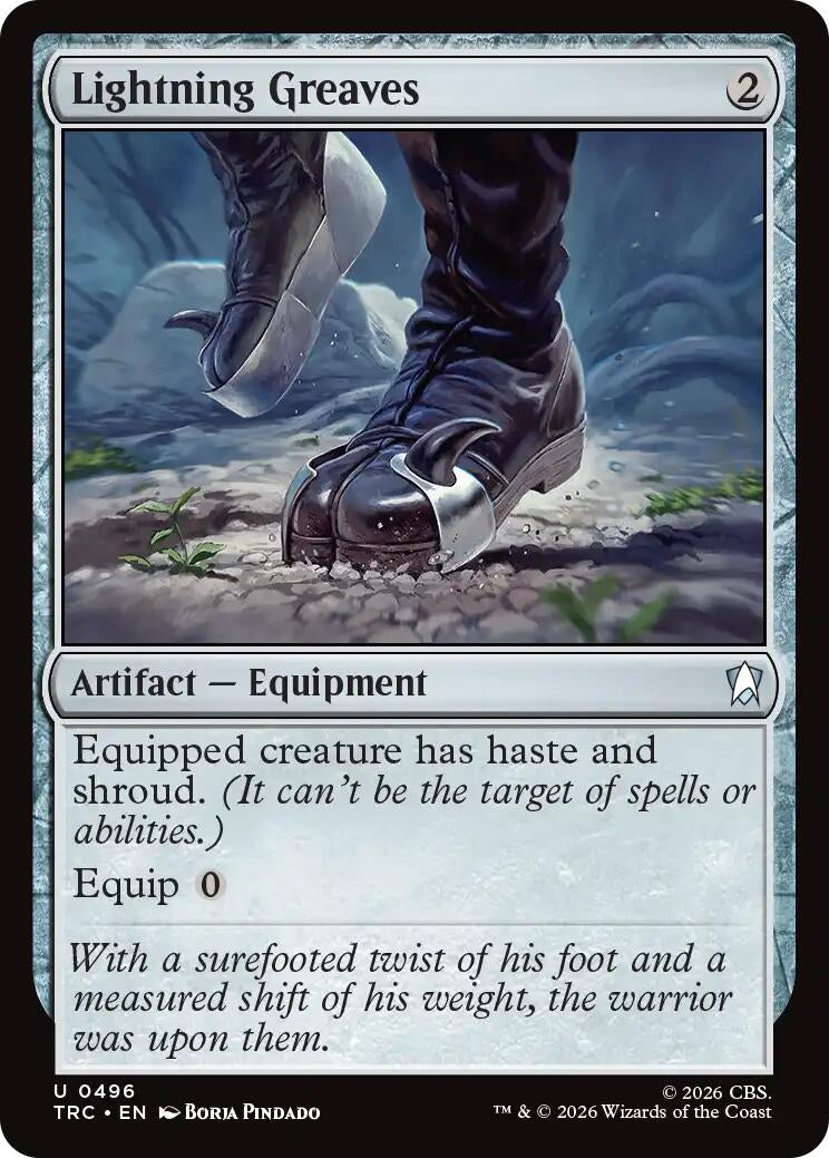 Image for Lightning Greaves (Commander: Star Trek) (TRC) - Magic: The Gathering