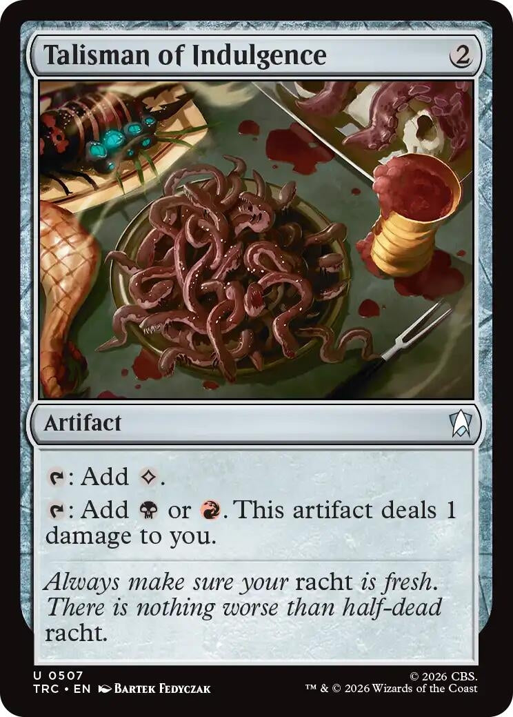 Image for Talisman of Indulgence (Surge Foil) (Commander: Star Trek) (TRC) - Magic: The Gathering