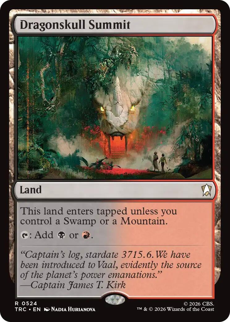 Image for Dragonskull Summit (Commander: Star Trek) (TRC) - Magic: The Gathering