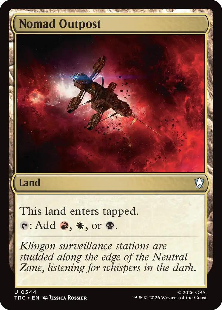 Image for Nomad Outpost (Commander: Star Trek) (TRC) - Magic: The Gathering