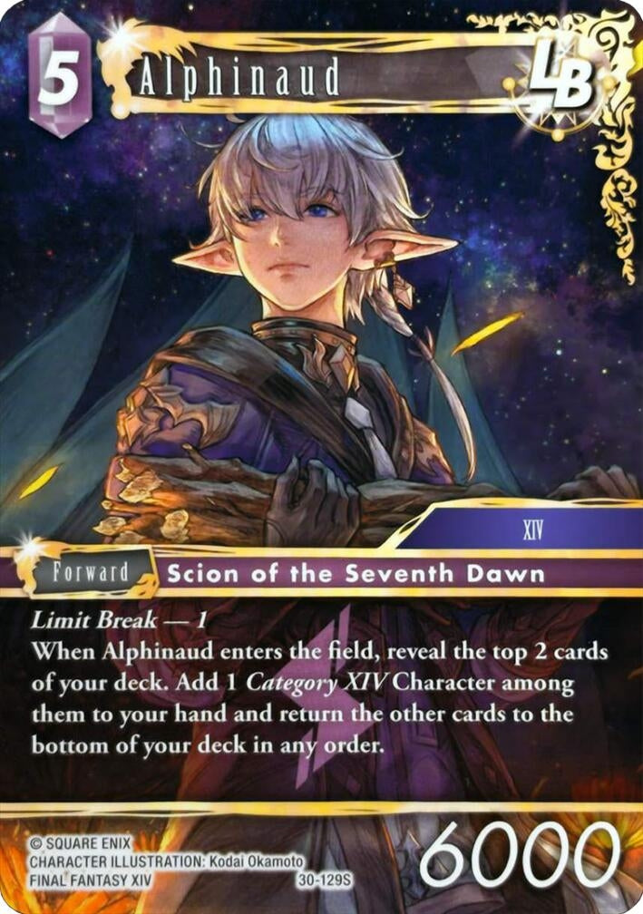 Image for Alphinaud (Starter Set: Heavensward) (30) - Final Fantasy TCG