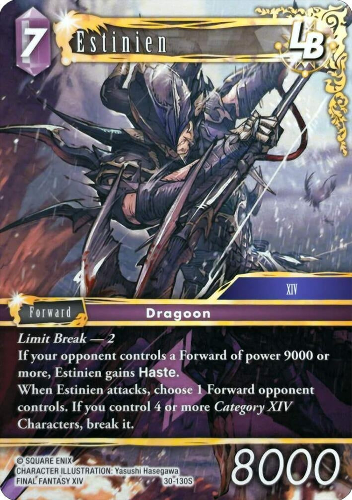 Image for Estinien (Starter Set: Heavensward) (30) - Final Fantasy TCG