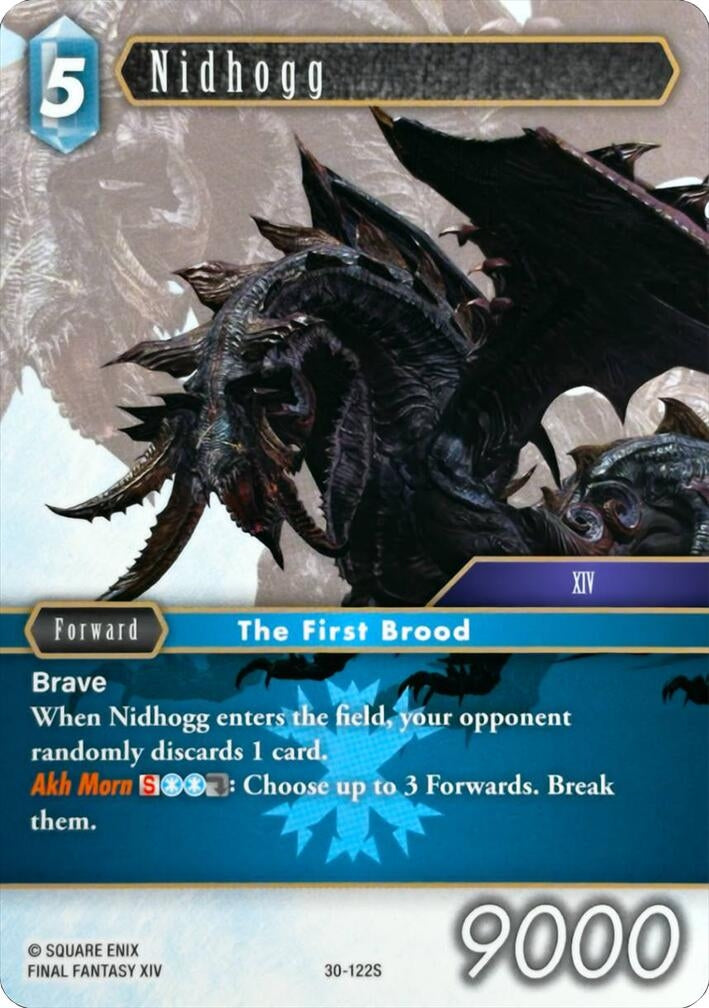 Image for Nidhogg (30-122S) (Starter Set: Heavensward) (30) - Final Fantasy TCG
