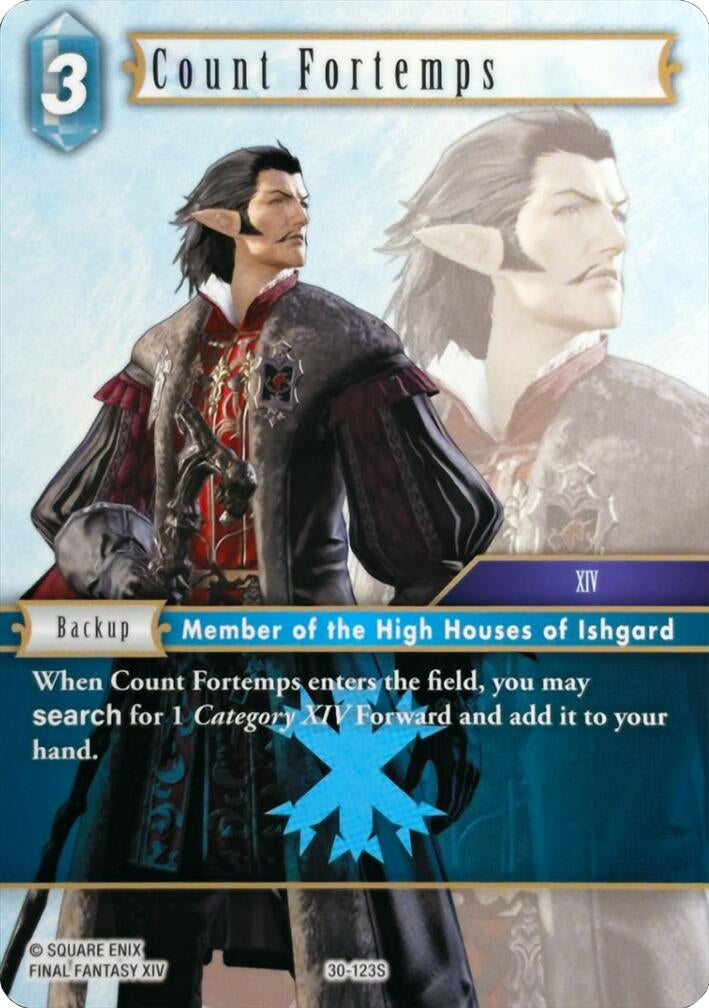 Image for Count Fortemps (30-123S) (Starter Set: Heavensward) (30) - Final Fantasy TCG