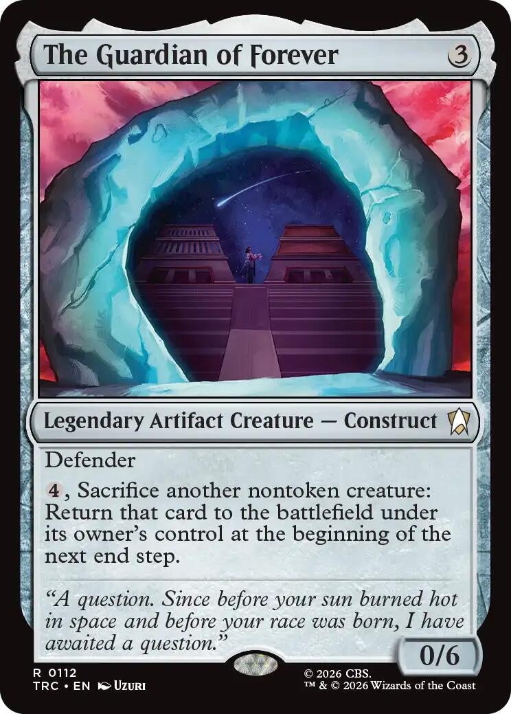 Image for The Guardian of Forever (112) (Commander: Star Trek) (TRC) - Magic: The Gathering